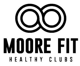 MOORE FIT HEALTHY CLUBS trademark