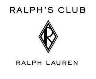 R RALPH'S CLUB RALPH LAUREN trademark