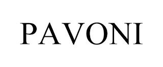 PAVONI trademark