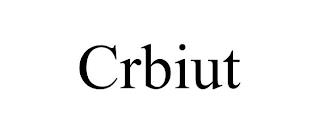 CRBIUT trademark