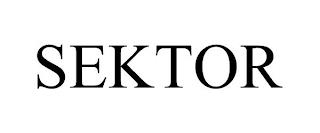 SEKTOR trademark