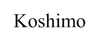 KOSHIMO trademark