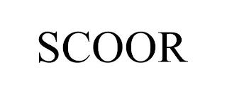 SCOOR trademark