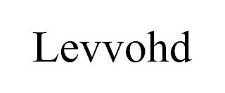 LEVVOHD trademark