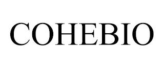 COHEBIO trademark