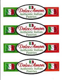 DOLCE AMORE AUTHENTIC ITALIAN PASTRIES trademark