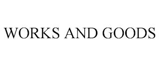 WORKS AND GOODS trademark