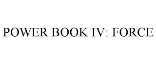 POWER BOOK IV: FORCE trademark