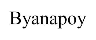 BYANAPOY trademark