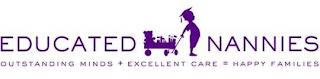 EDUCATED NANNIES OUTSTANDING MINDS + EXCELLENT CARE = HAPPY FAMILIES trademark