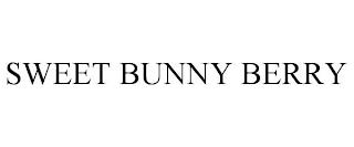 SWEET BUNNY BERRY trademark