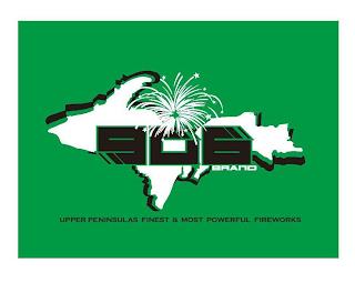 906 BRAND UPPER PENINSULAS FINEST & MOST POWERFUL FIREWORKS trademark