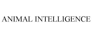 ANIMAL INTELLIGENCE trademark