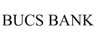 BUCS BANK trademark