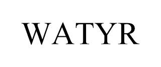 WATYR trademark