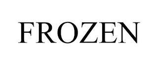 FROZEN trademark