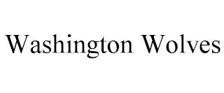 WASHINGTON WOLVES trademark