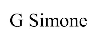 G SIMONE trademark