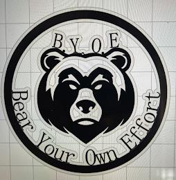 B.Y.O.E BEAR YOUR OWN EFFORT trademark