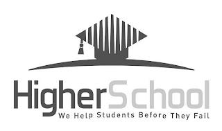 HIGHERSCHOOL WE HELP STUDENTS BEFORE THEY FAIL trademark