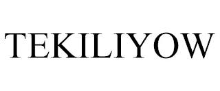 TEKILIYOW trademark