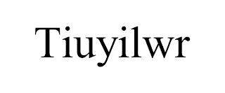 TIUYILWR trademark