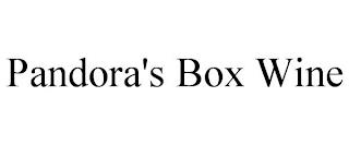 PANDORA'S BOX WINE trademark