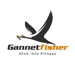 GANNETFISHER DIVE INTO FITNESS trademark