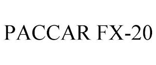 PACCAR FX-20 trademark