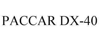 PACCAR DX-40 trademark