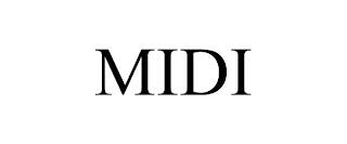 MIDI trademark