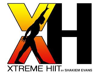 XH XTREME HIIT BY SHAKIEM EVANS trademark