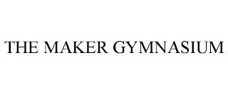 THE MAKER GYMNASIUM trademark