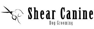 SHEAR CANINE DOG GROOMING trademark