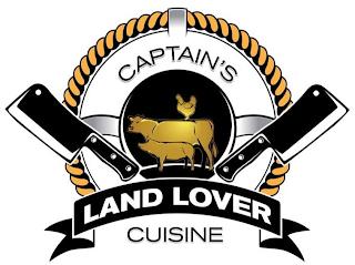 CAPTAIN'S LAND LOVER CUISINE trademark