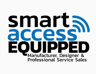 SMART ACCESS EQUIPPED MANUFACTURER, DESIGNER & PROFESSIONAL SERVICE SALES trademark