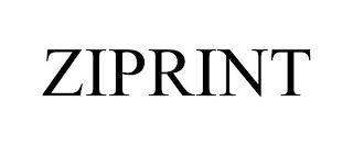 ZIPRINT trademark