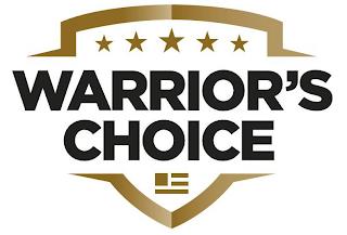 WARRIOR'S CHOICE trademark