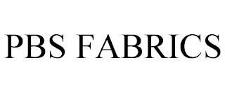 PBS FABRICS trademark