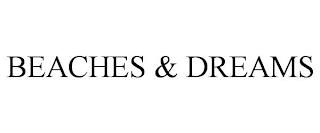 BEACHES & DREAMS trademark