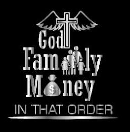 GOD FAMILY MONEY IN THAT ORDER trademark