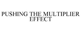 PUSHING THE MULTIPLIER EFFECT trademark