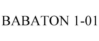 BABATON 1-01 trademark