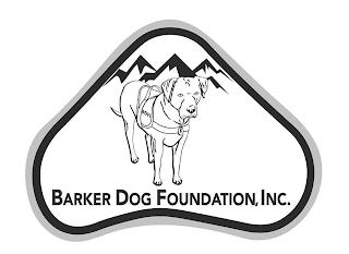 BARKER DOG FOUNDATION, INC. BDFI AND B trademark