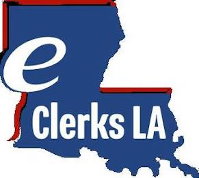 E CLERKS LA trademark