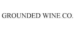 GROUNDED WINE CO. trademark