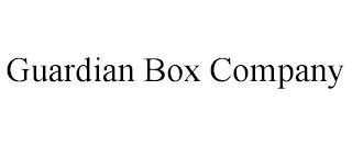 GUARDIAN BOX COMPANY trademark