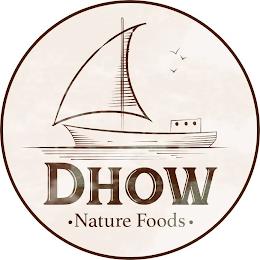 DHOW · NATURE FOODS · trademark