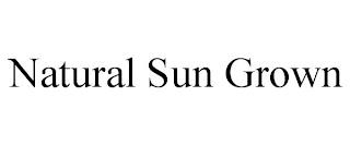 NATURAL SUN GROWN trademark