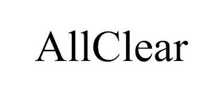 ALLCLEAR trademark